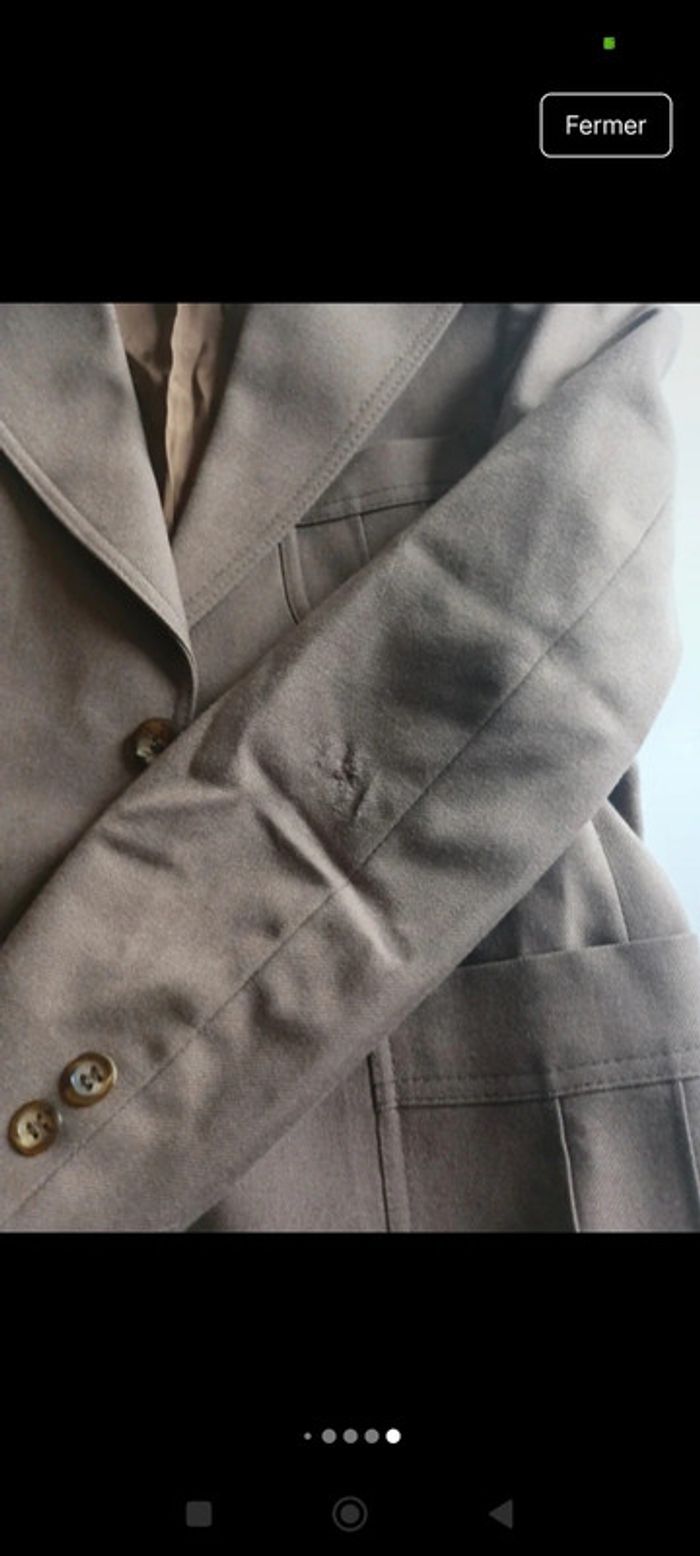 Veste blazer femme Chanteclair made in france taille S rétro vintage ancien - photo numéro 8