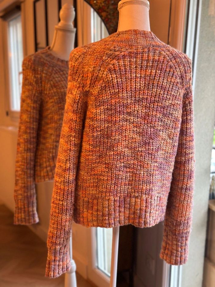 Pull Rip Curl en maille rose – Modèle Beach Party Slub XS - photo numéro 5