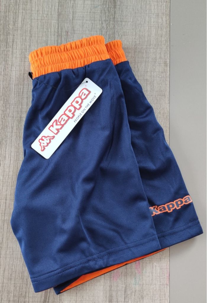 Short pour garçon marque kappa taille 8 ans couleur orange et bleu pour garçon - photo numéro 5