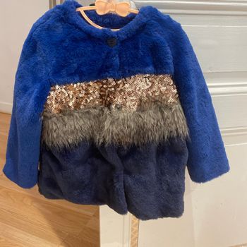 Manteau fourrure Catimini