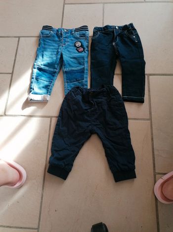 3 pantalons