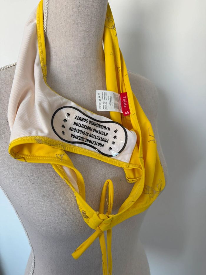 Maillot de bain bikini jaune plage Swimming trucks Traje de baño Costume da bagno neuf - photo numéro 5