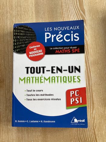 Tout en un mathématiques