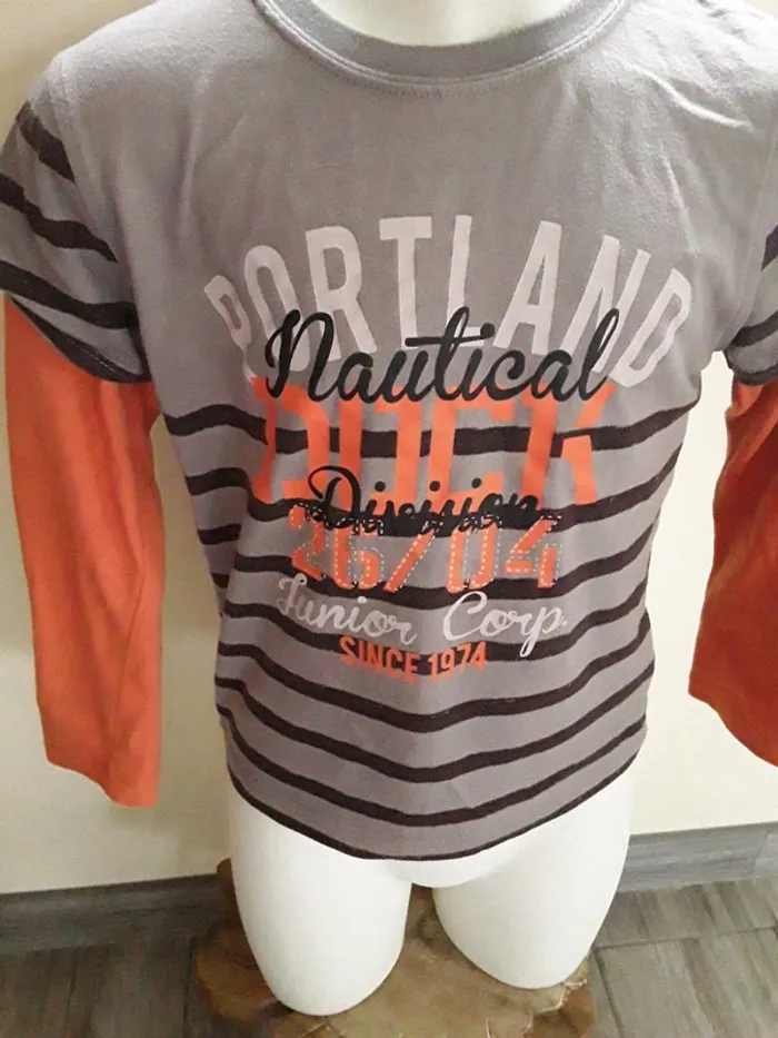 Tee-shirt manches longues 6 ans - photo numéro 2