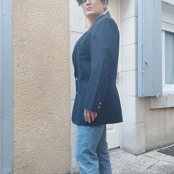 Magnifique blazer de qualité en laine - photo numéro 3