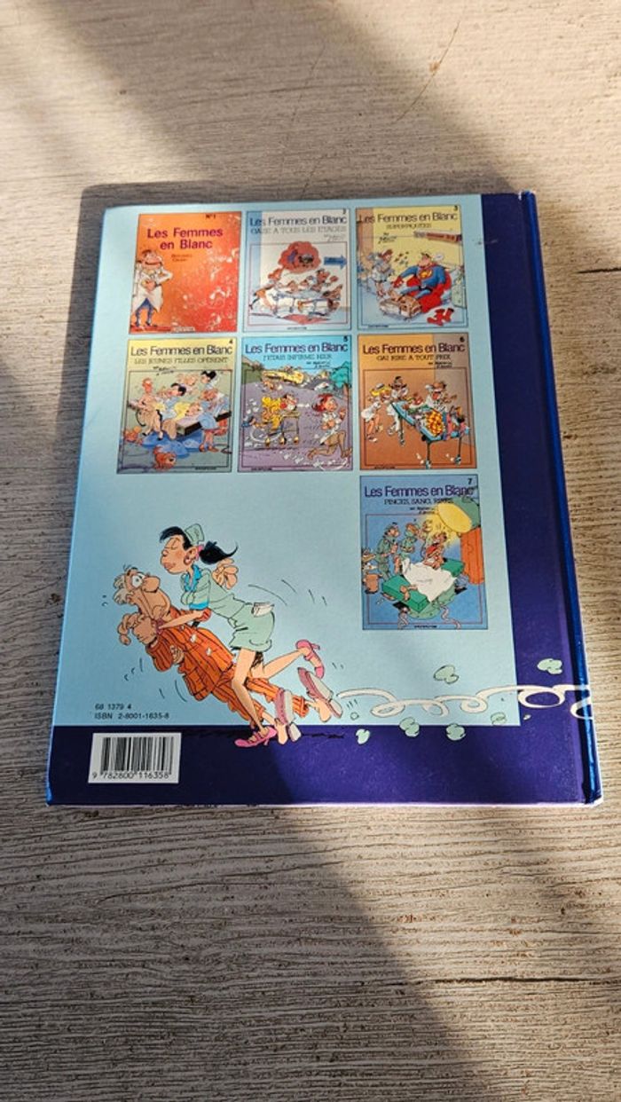 BD Dupuis Les Femmes en Blanc, n°5 J étais infirme hier, bon état - photo numéro 5
