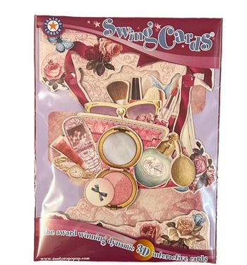 Carte de Voeux 3D Intéractive Santoro London Maquillages