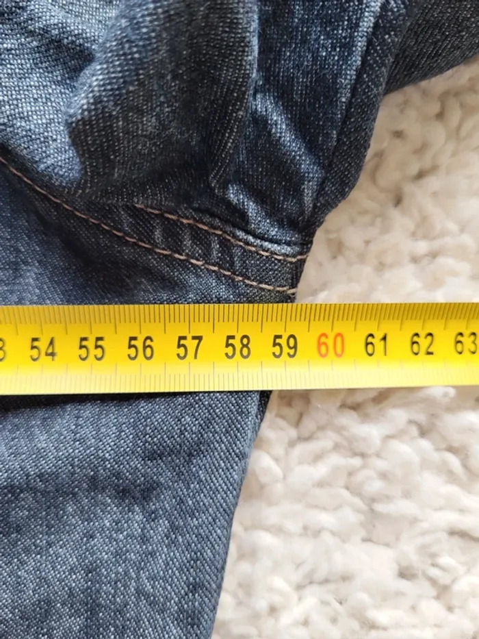 Veste en jean bleue foncée Dynam Taille 46 48 - photo numéro 12