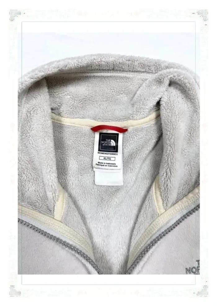 The North Face polaire full zip blanc femme taille XL polyester - photo numéro 7