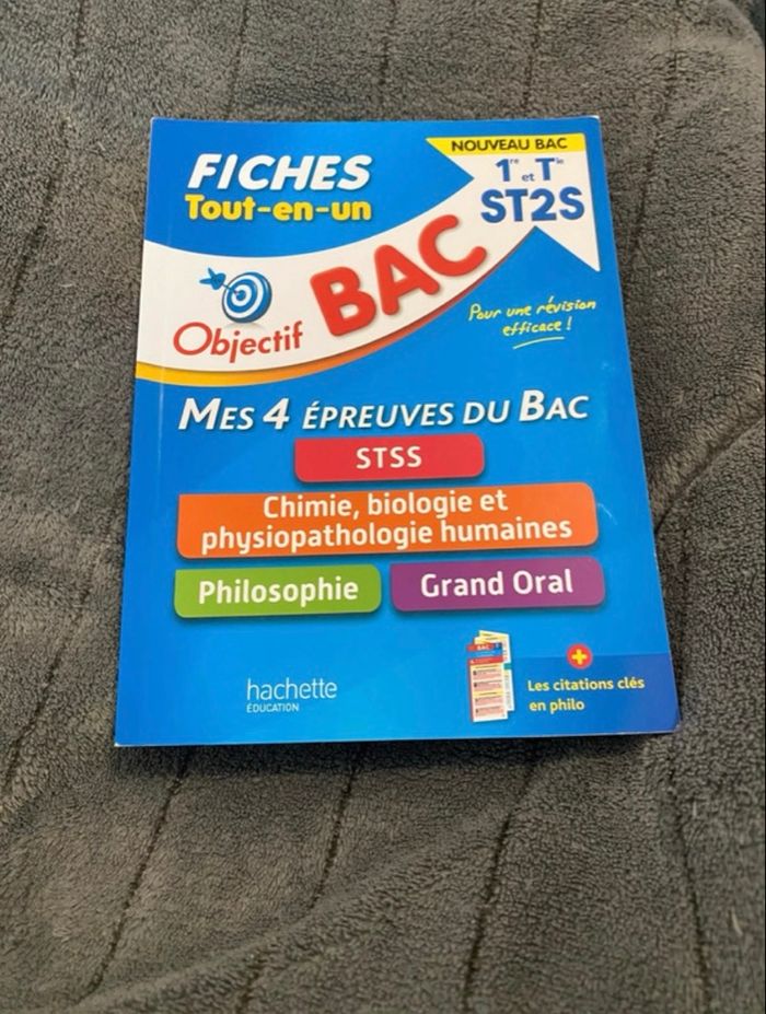 Livre fiche bac st2s - photo numéro 2