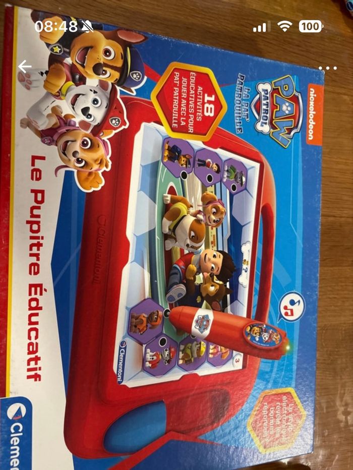 Pat patrol pupitre éducatif