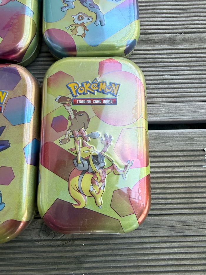 Lot de 9 minitins Pokémon 151 - photo numéro 2