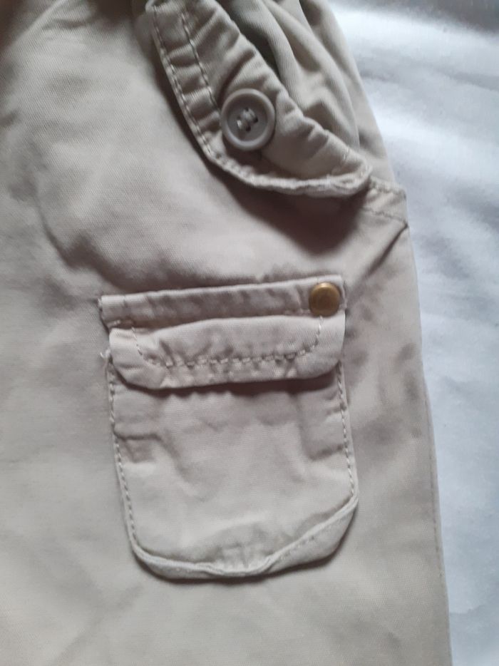 Pantalon beige à poches - photo numéro 5