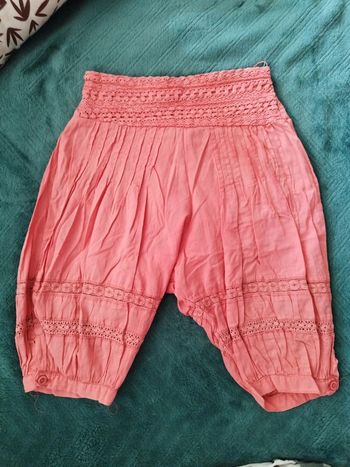 Sarouel 4 ans corail