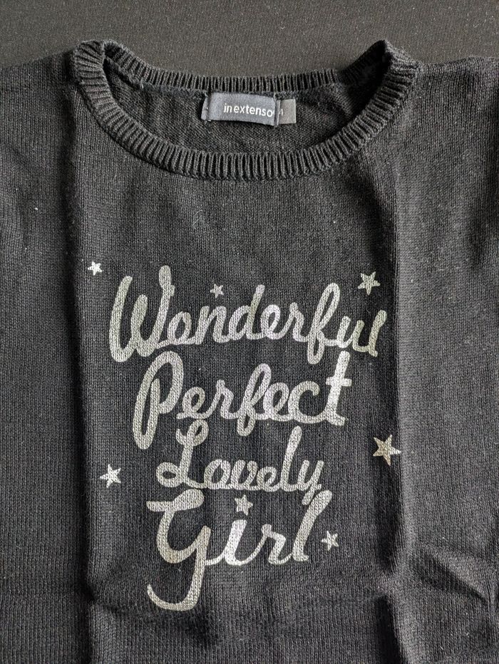 Robe hiver fêtes à inscription fille 4 ans - photo numéro 2