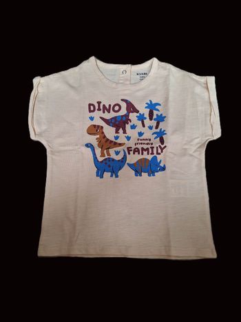 T-shirt manches courtes Kiabi 24 mois NEUF