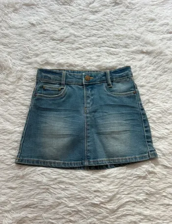 Jupe en jeans TAO tape à l’œil