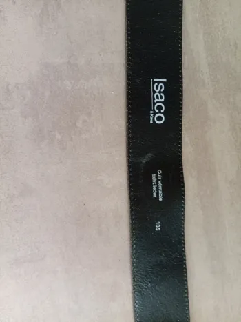 Ceinture femme cuir isaco