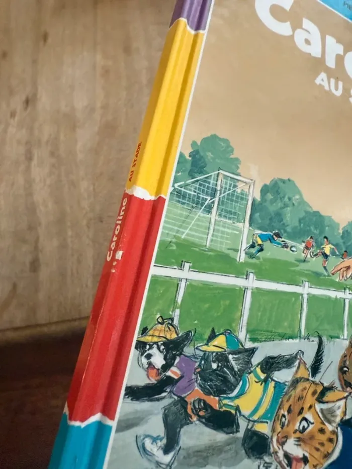Ouvrage rare de collection - Livre Caroline au Stade Pierre Probst Hachette - photo numéro 11