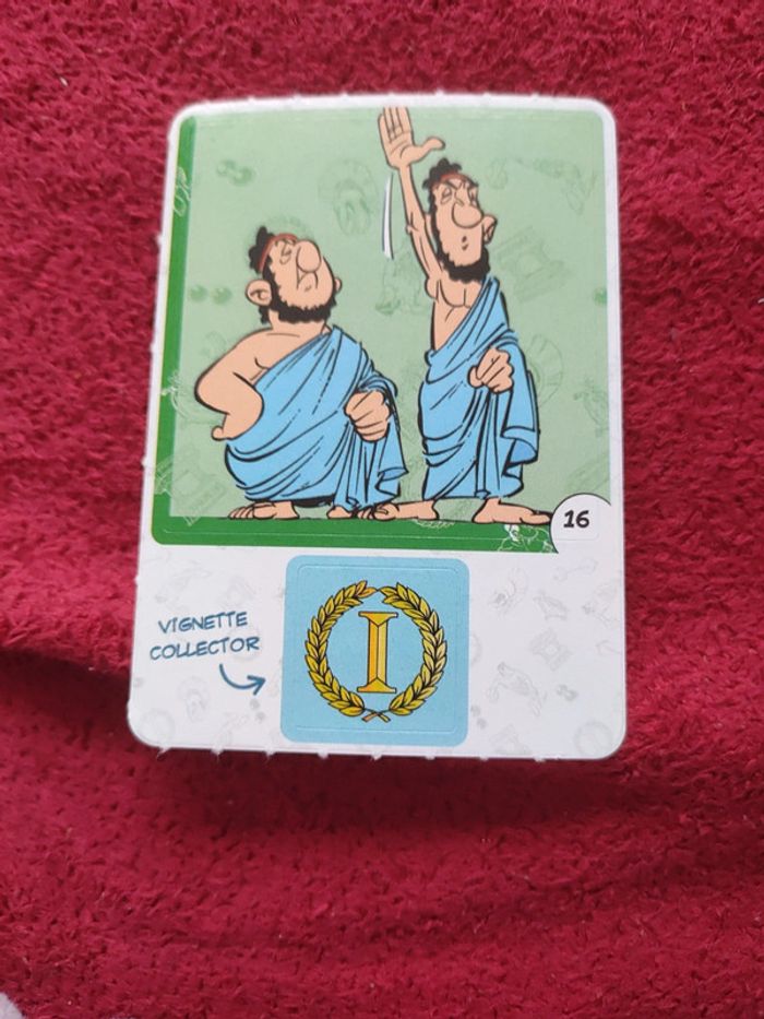 Autocollant Astérix aux jeux olympiques