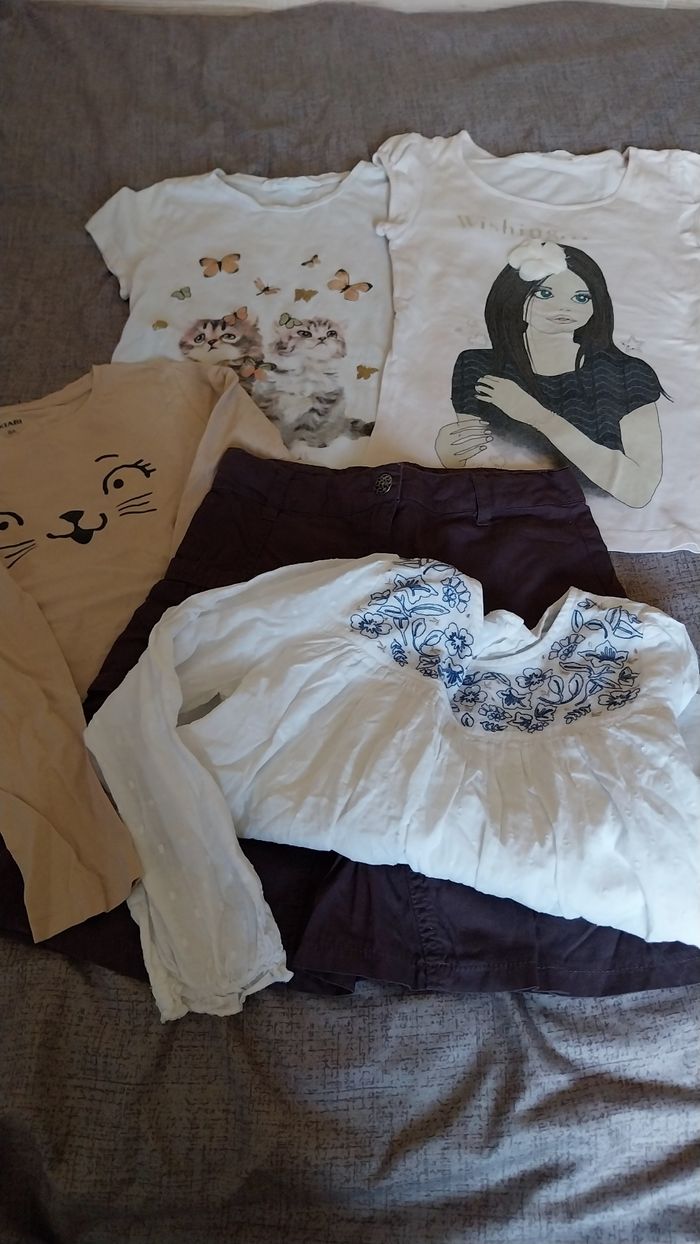 Lot 22 vêtements fille 8 ans - photo numéro 7