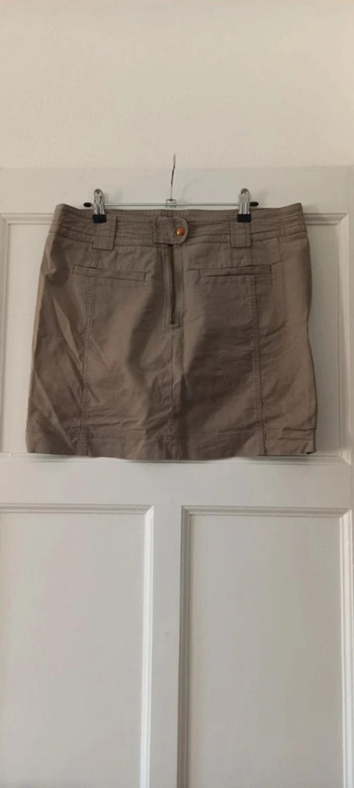 Jupe beige Tara Jarmon 42 - photo numéro 2
