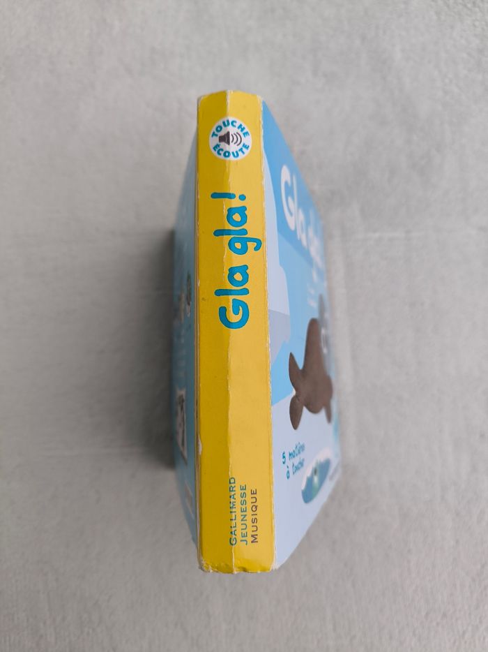 Livre sonore à toucher Gla Gla Gallimard - photo numéro 7