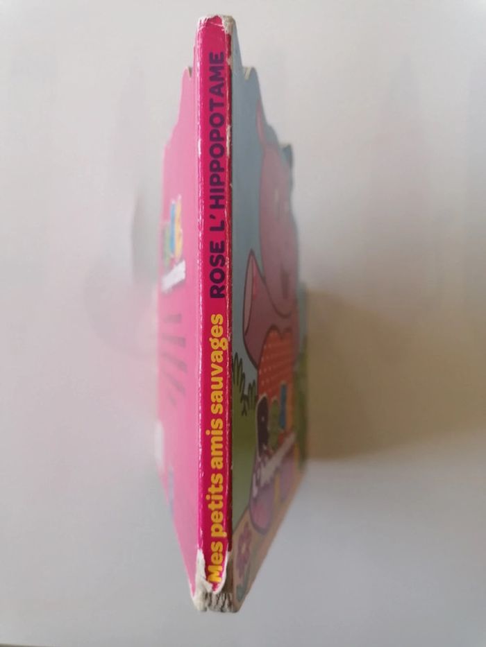 Livre rose l'hippopotame - photo numéro 2