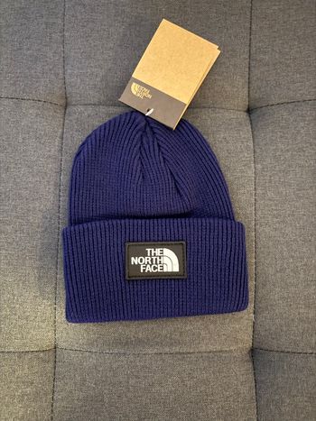 Bonnet the north face bleu marine