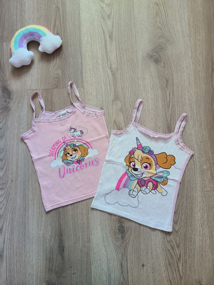 Lot Débardeur pat patrouille 5 ans - photo numéro 2