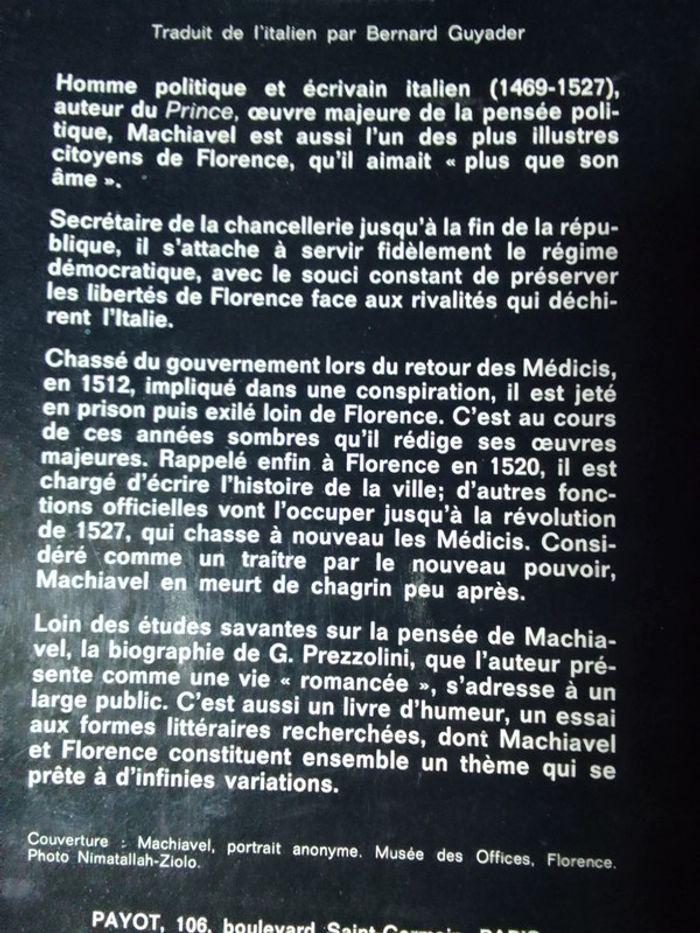 Giuseppe Prezzolini - Machiavel - photo numéro 3