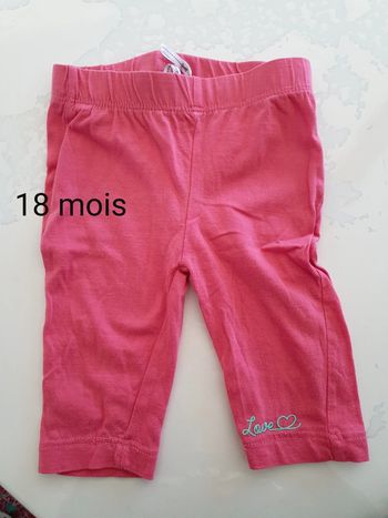 Legging court 18 mois