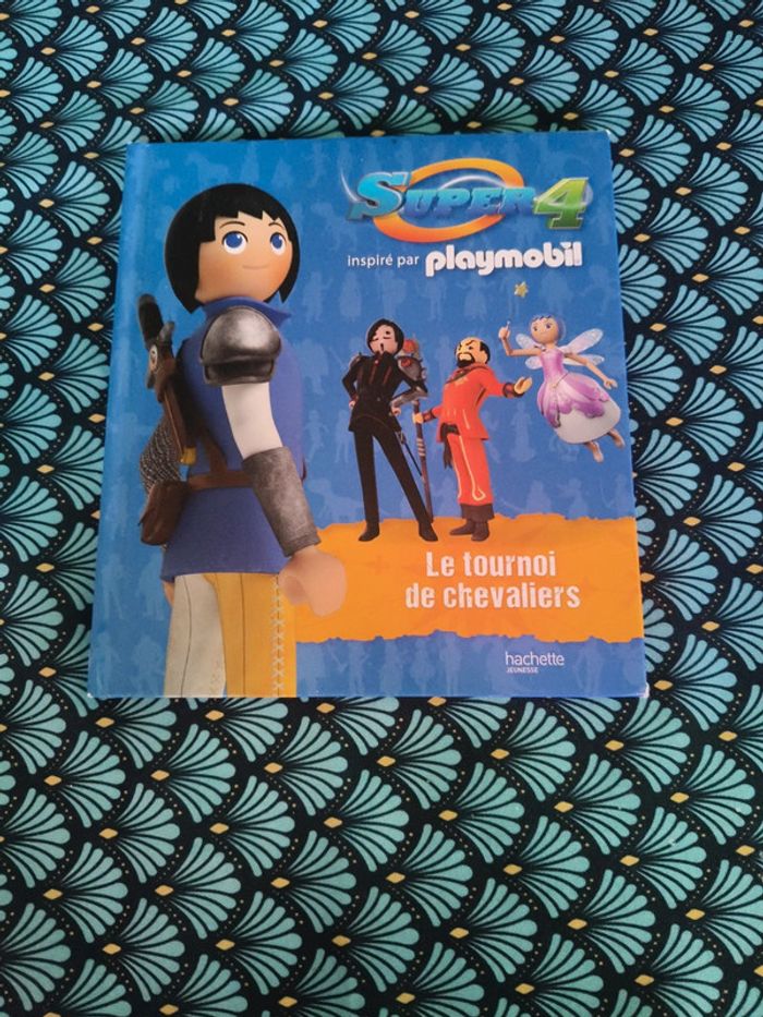 Livre super 4 playmobil