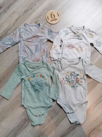 Bodies manche longues 6mois