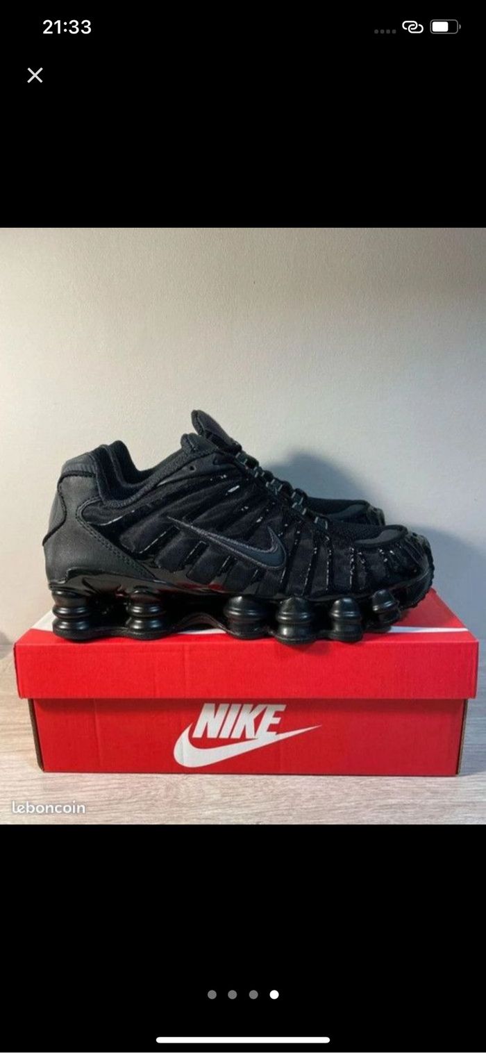 Baskets Nike Shox noir 39 - photo numéro 4