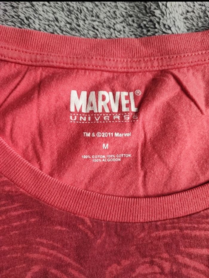 T-shirt Femme M Marvel rouge taille M coton - photo numéro 5