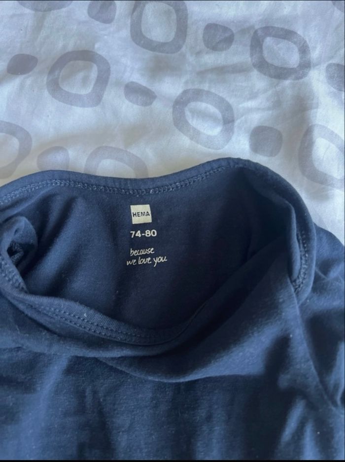 Body hema bébé taille 74/80cm - photo numéro 3