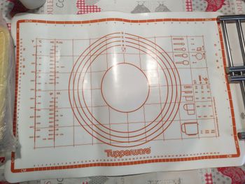 Tapis et rouleau à pâtisserie Tupperware