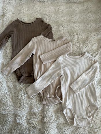 Lot 3 Body côtelés H&M