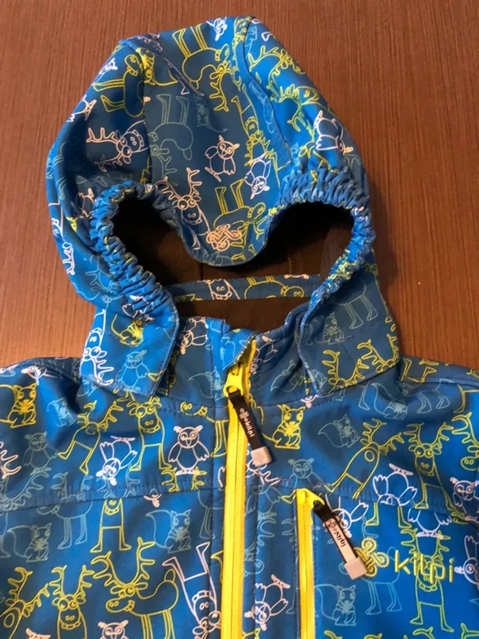 Parka veste blouson avec capuche garçon kilpi 134/140-9/10 ans - photo numéro 2