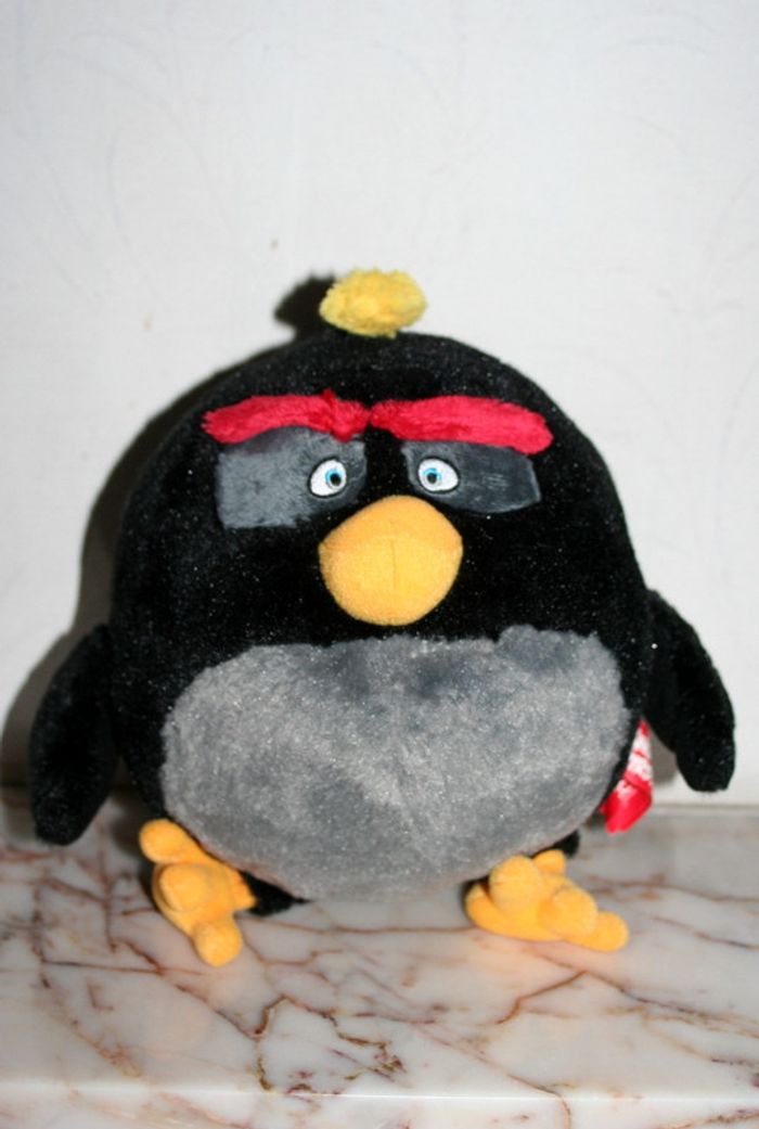 Peluche Bomb Black Angry Birds 25 cm - photo numéro 1