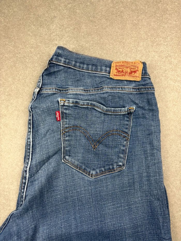 Jean pantalon coupe droite 414 levis bleu W34 - photo numéro 2