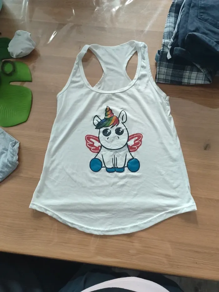 Débardeur licorne