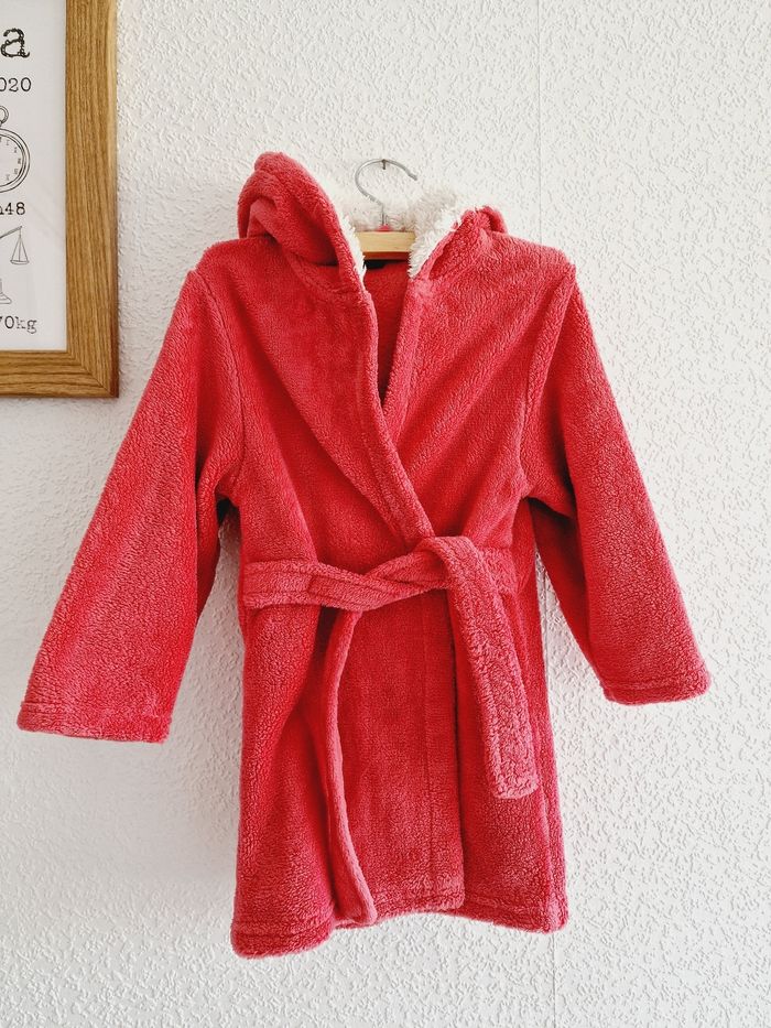 Kiabi - Peignoir avec capuche et manches longues (3 ans) - photo numéro 2