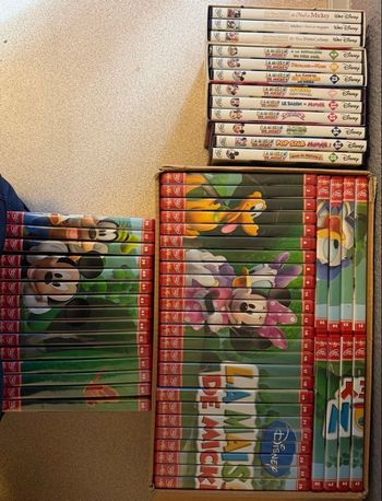 Lot Collection dvd - la maison de Mickey 