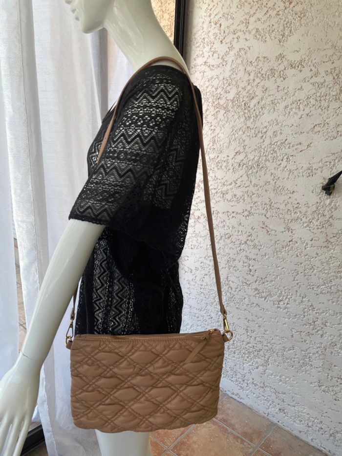 Sac matelassés de couleur rose