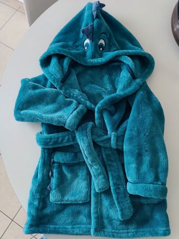 Peignoir Dinosaure taille 110