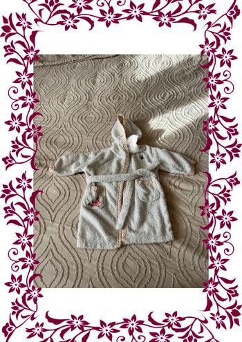 Peignoir 2 ans