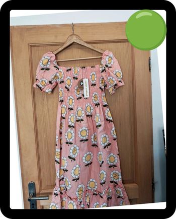 Magnifique Robe Mini Rodini "Daisy Power" - Neuve avec Étiquettes !