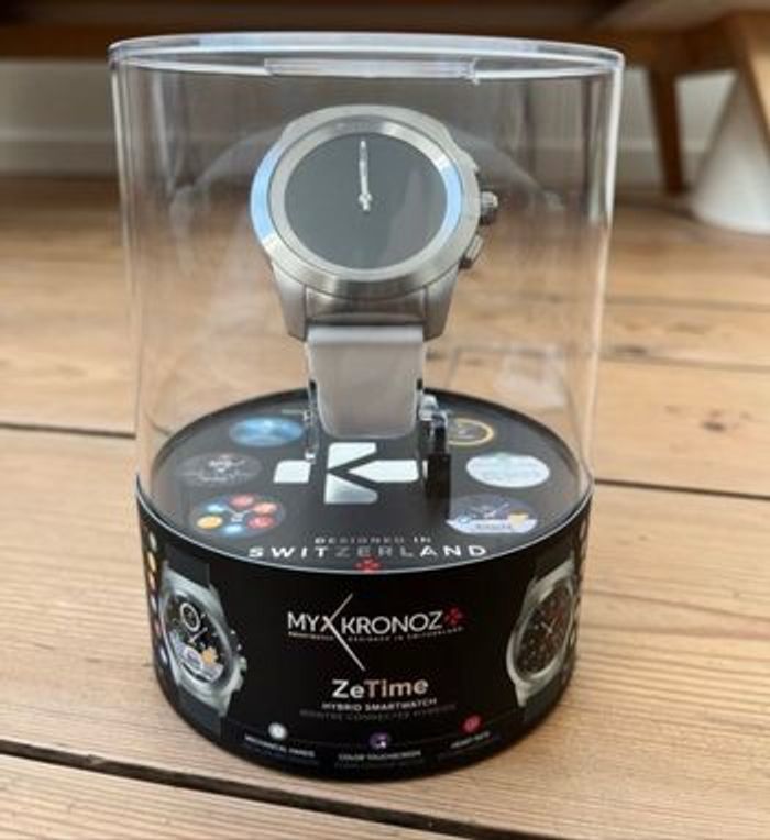 Montre hybride connectée homme 44 mm ZeTime my kronoz